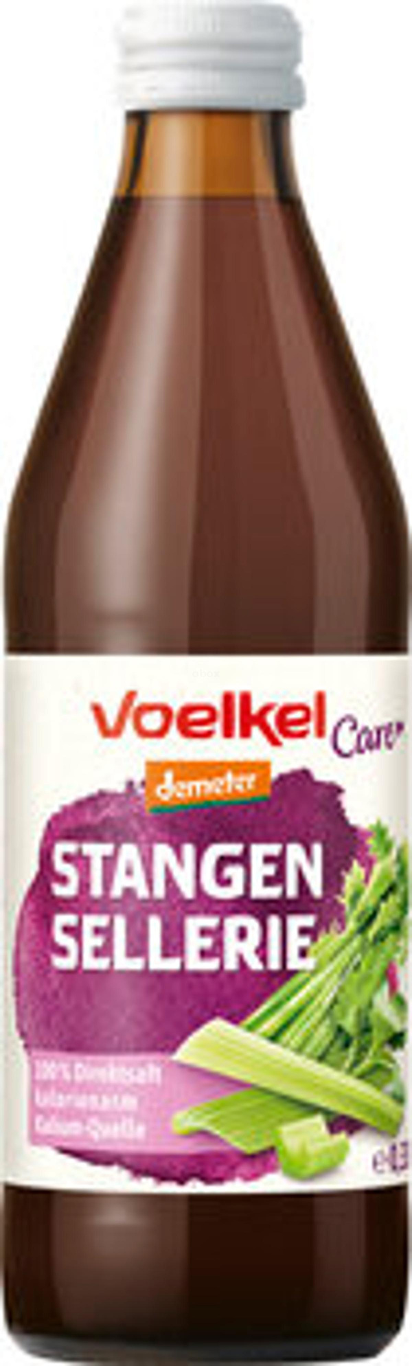 Produktfoto zu Kiste Voelkel Stangensellerie Direktsaft, 10x0,33l