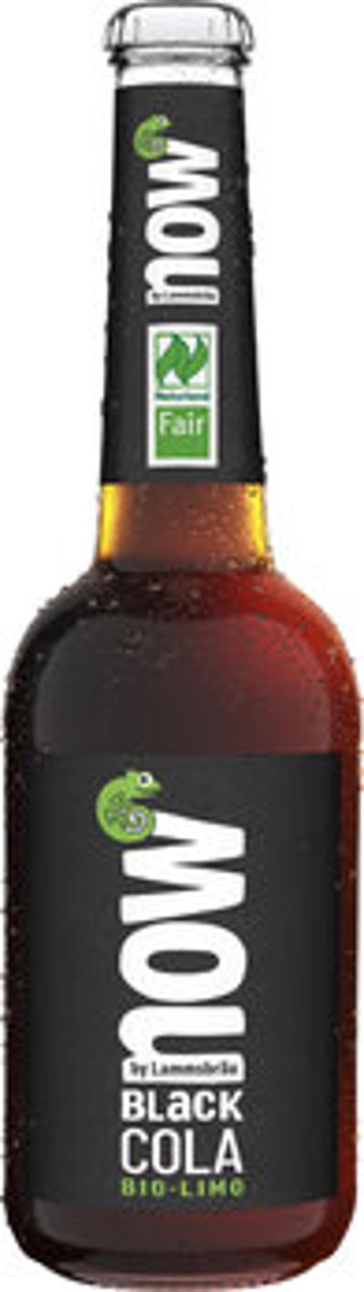 Produktfoto zu now- Black Cola, 10 x 0,33l