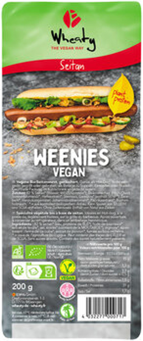 Produktfoto zu GEBINDE Weenies, vegan & hefefrei, 8 x 150g (3 Stück)