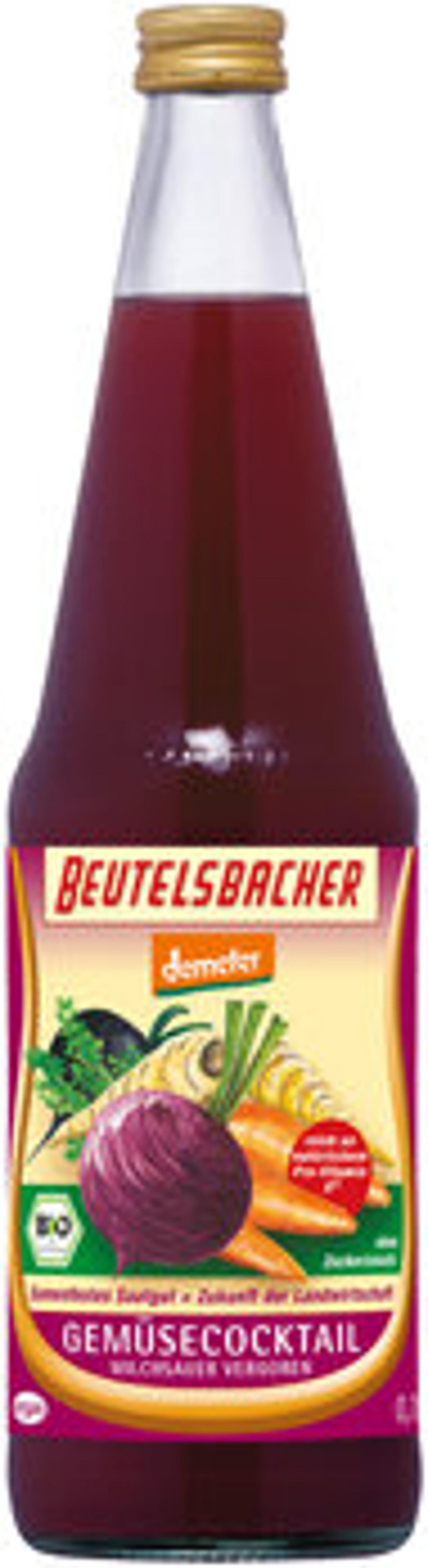 Produktfoto zu Kiste Gemüsecocktail milchsau. 6x0,7l