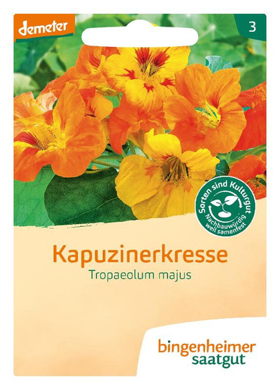 Produktfoto zu Kapuzinerkresse (rankend), 1 Tüte