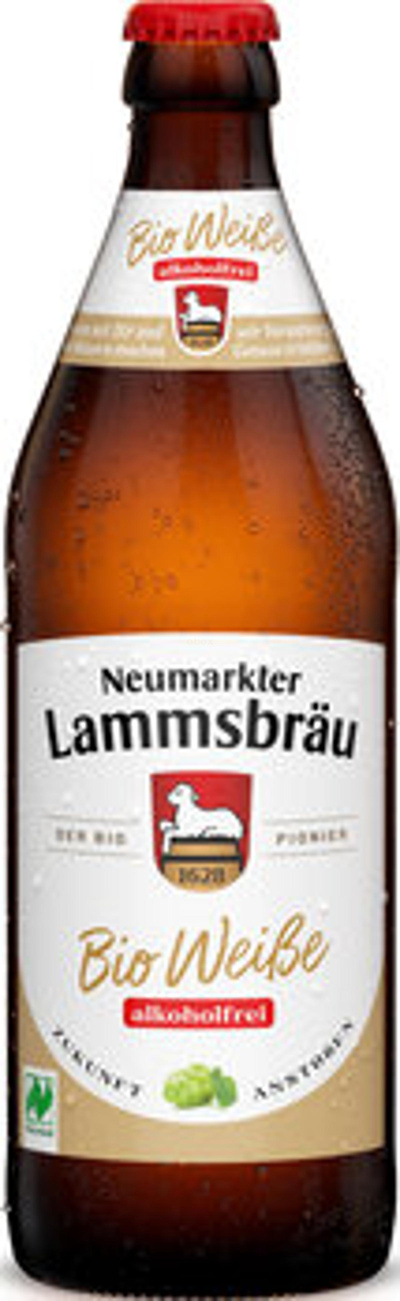 Produktfoto zu Kiste Helle Weiße alkoholfrei, 10 x 0,5 l