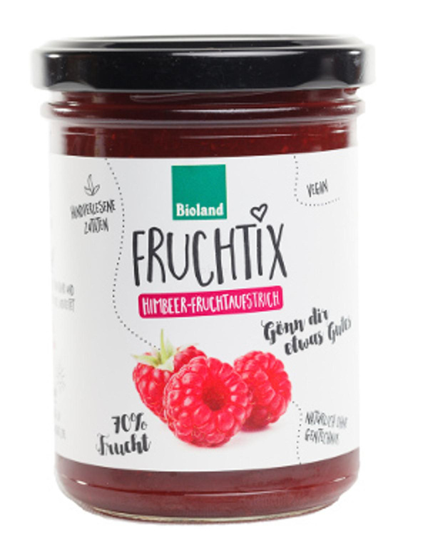 Produktfoto zu Fruchtix - Himbeere-Fruchtaufstrich, 220g
