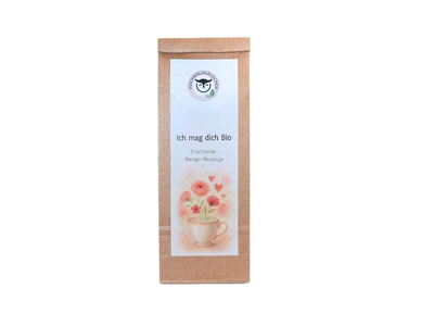 Produktfoto zu Früchteteemischung "Ich mag dich" mit Mango-Maracuja, 50g
