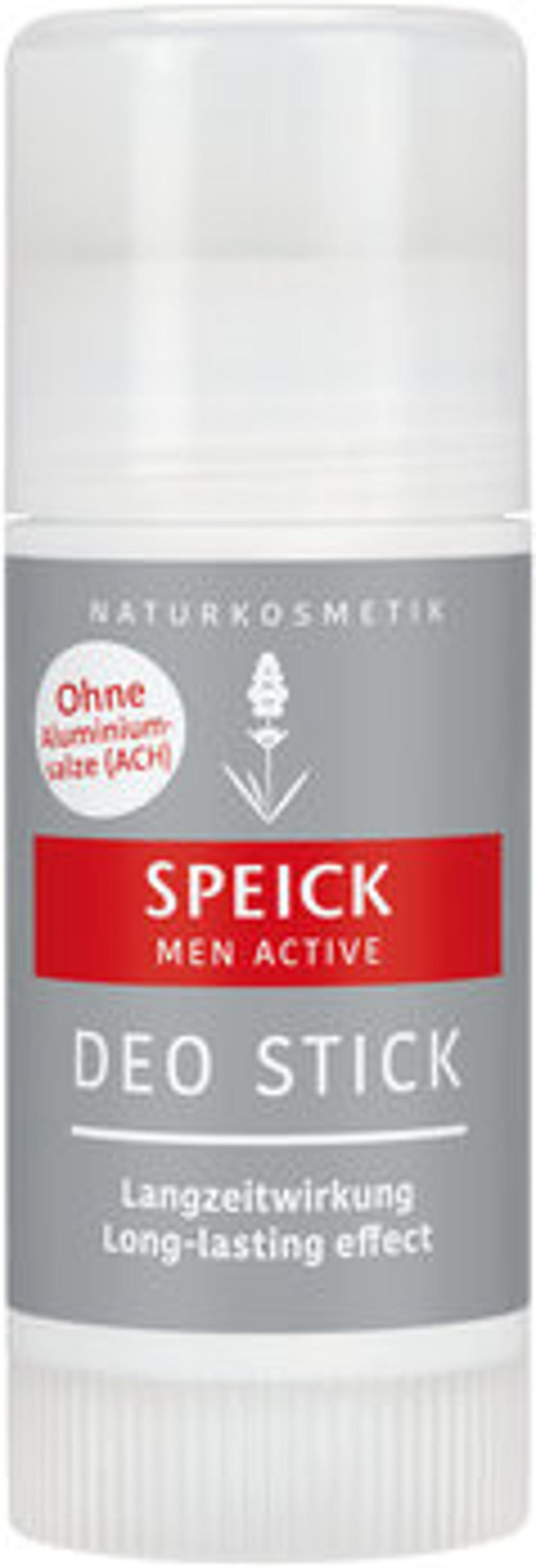 Produktfoto zu Speick Men Active Deo Stick in Rundform, 40ml