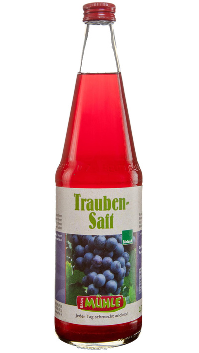 Produktfoto zu roter Traubensaft, 0,7 l