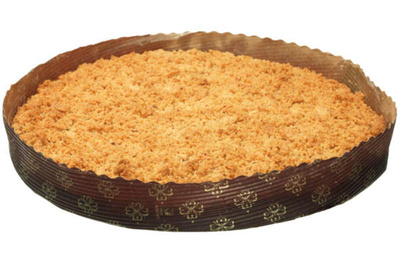 Produktfoto zu Dinkel Streuselkuchen, vegan