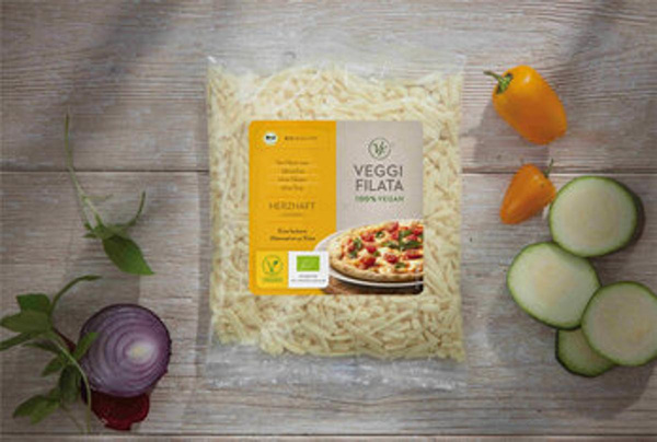 Produktfoto zu Veggie Filata `Herzhaft` geriebener Käse vegan 1 x 200g
