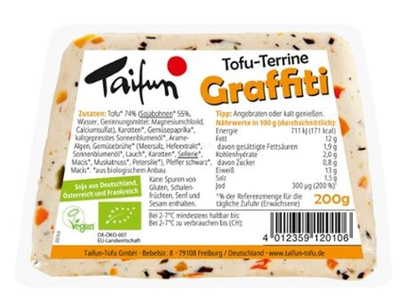 Produktfoto zu GEBINDE Tofu-Terrine `Graffiti`, 6 x 200 g