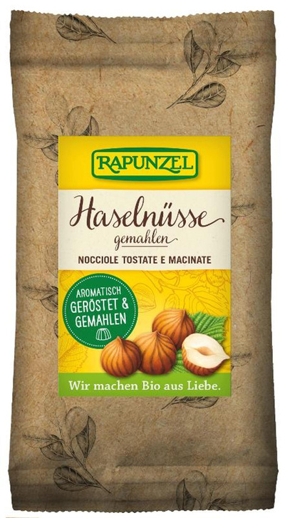 Produktfoto zu Haselnüsse geröstet + gemahlen, 125g