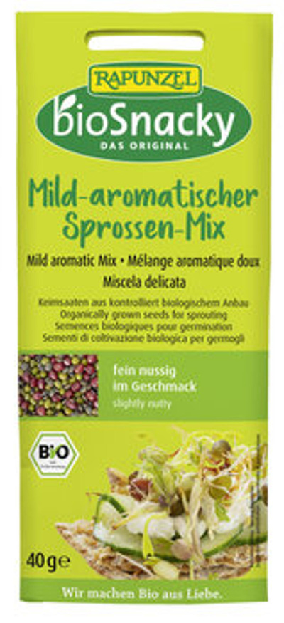 Produktfoto zu Mild-aromatischer Sprossen-Mix bioSnacky, 40 g