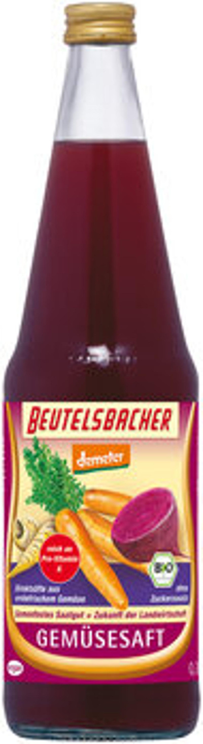 Produktfoto zu Kiste Gemüse- Direktsaft `samenfest`, 6x0,7l