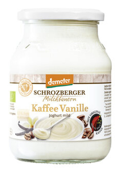 Produktfoto zu Kaffee-Vanille- Joghurt 3,5%, 500g