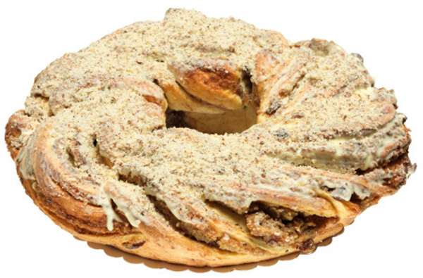 Produktfoto zu Dinkel Wiener Kranz, klein und gefüllt ca. 23cm