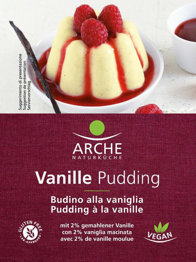 Produktfoto zu Vanille-Puddingpulver mit Bourbonvanille, glf, 40g