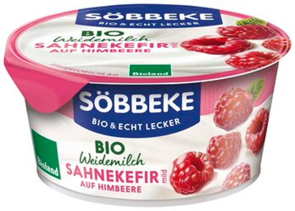 Produktfoto zu GEBINDE Sahnekefir auf Himbeere 10%, 6 x 150g