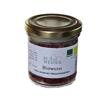 Produktfoto zu Blutwurst, 140 g - kühlpflichtig -