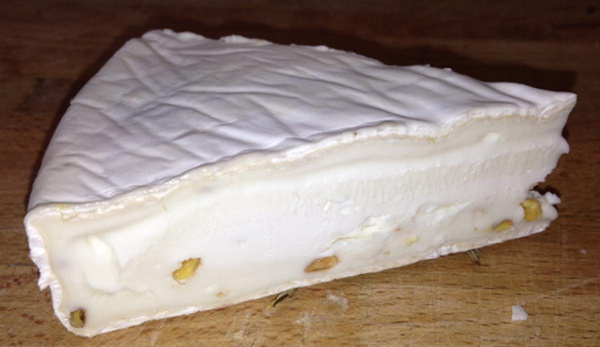 Produktfoto zu 1_2 Ziegenbrie Bocksbert mit Bockshornklee, ca.450g