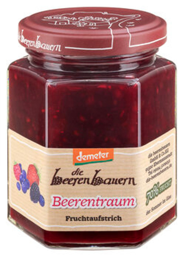 Produktfoto zu GEBINDE Beerentraum Fruchtaufstrich, 6 x 200g