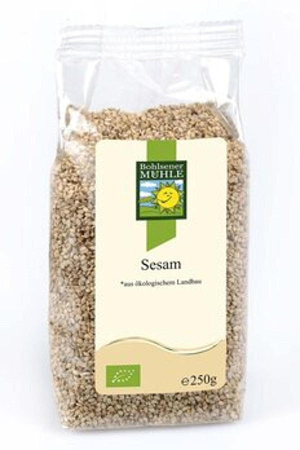 Produktfoto zu Sesam ungeschält, 250g
