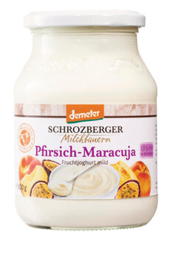 Produktfoto zu Pfirsich-Maracuja Jogurt 3,8%, 500g