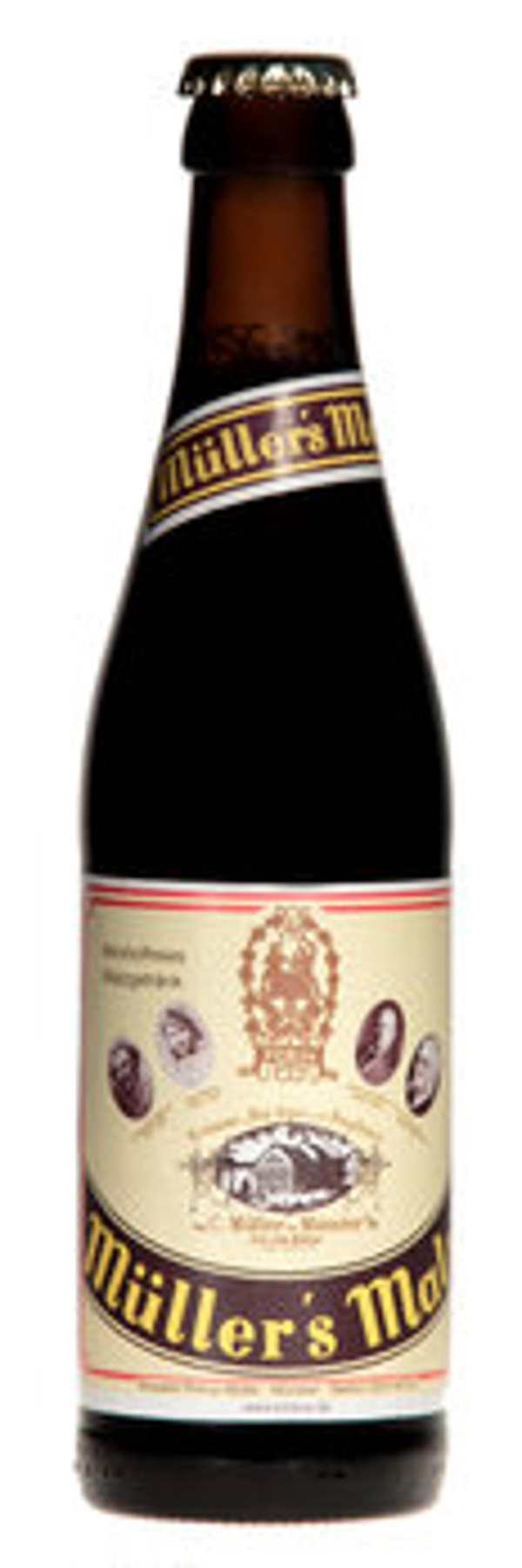 Produktfoto zu Müller`s Malzbier Pinkus, 24 x 0,33l