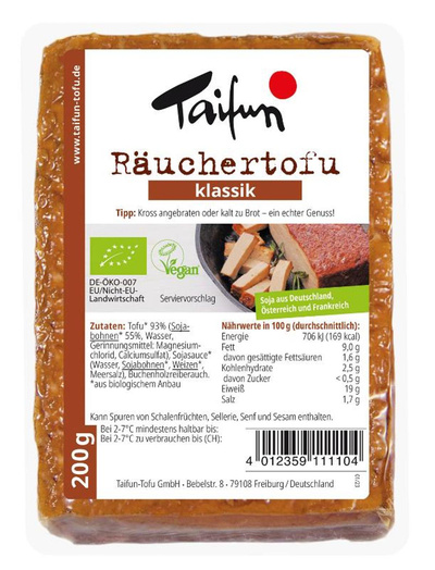 Produktfoto zu Räuchertofu, 200 g
