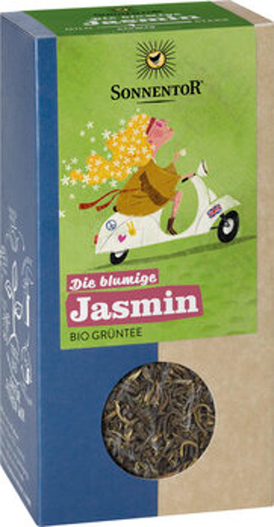 Produktfoto zu GEBINDE Die blumige Jasmin - Grüntee lose, 6 x 100g