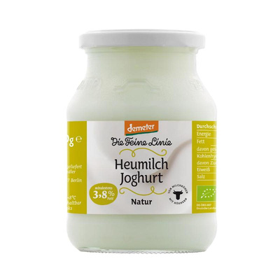 Produktfoto zu Heumilchjogurt natur 3,8%, 500 g