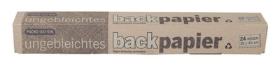 Produktfoto zu Packs-Bio-Ein Backpapier, 24 Einzelbögen