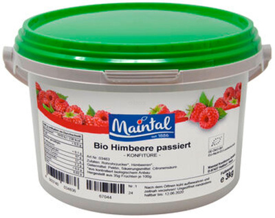 Produktfoto zu Himbeer Konfitüre passiert 3 kg
