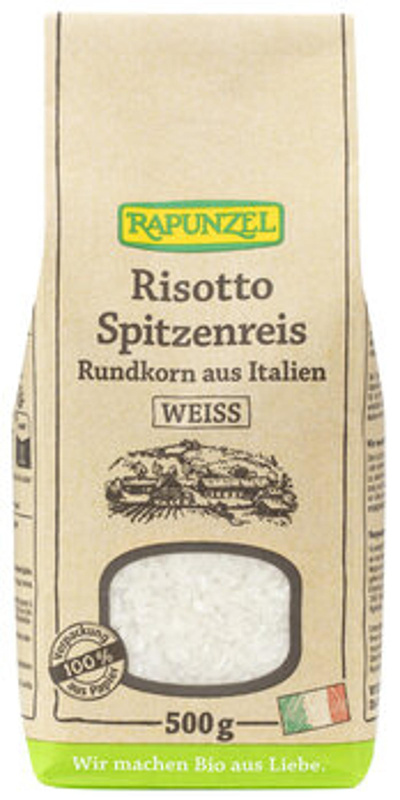 Produktfoto zu Risotto Rundkorn Spitzenreis 'Ribe' weiß, 500g