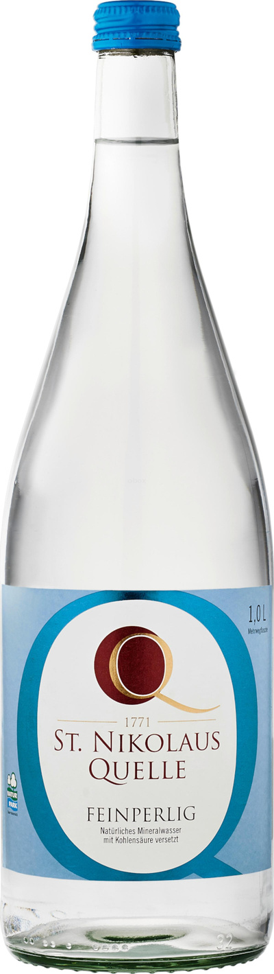 Produktfoto zu St. Nikolaus Quelle feinperlig, 6 x 1 l