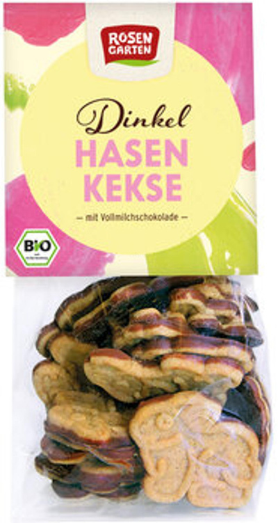 Produktfoto zu Dinkel Osterhasen-Keks Vollmilch, 150 g