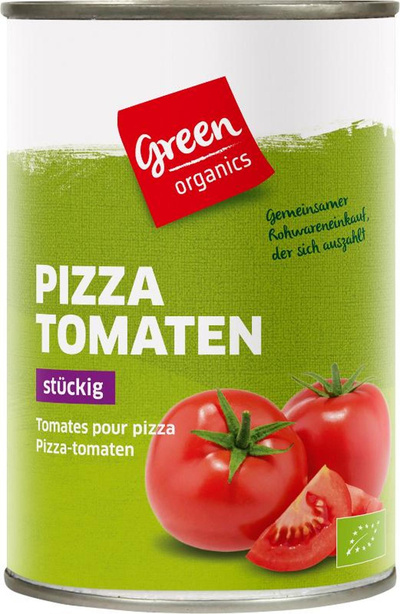 Produktfoto zu Pizzatomaten 400ml green