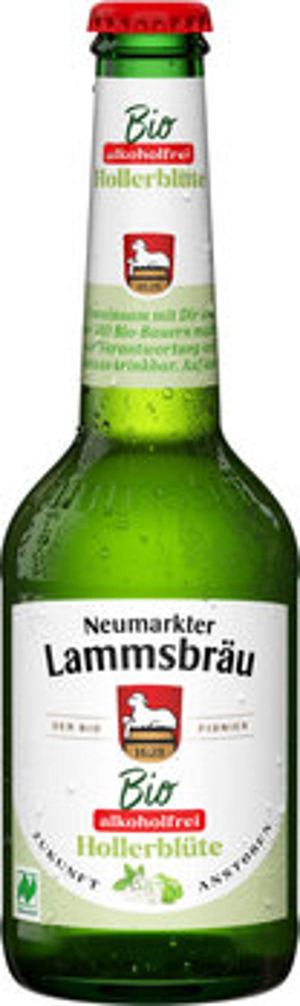Produktfoto zu Kiste Bier alkoholfrei & Hollerblüte, 10 x 0,33 l