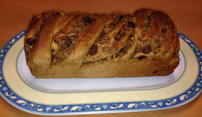 Produktfoto zu Dinkel-Wickelnusszopf