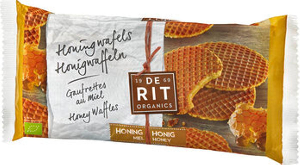 Produktfoto zu GEBINDE Vollkorn Honigwaffeln, 12 x 175g