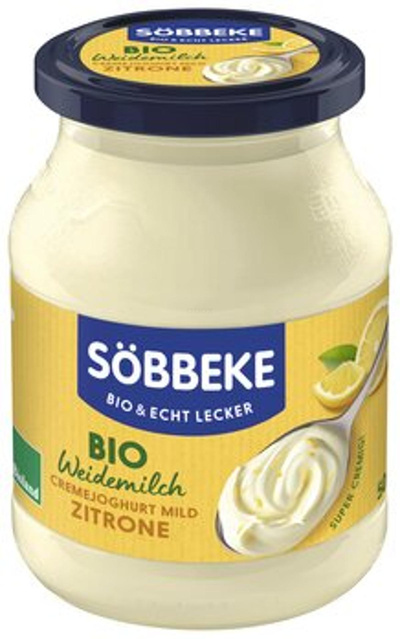 Produktfoto zu Cremejogurt Zitrone 7,5%, 500 g