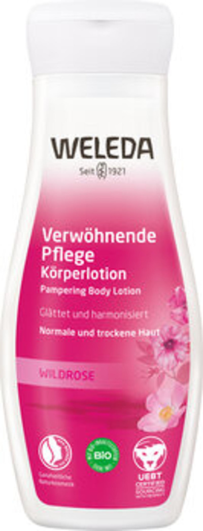 Produktfoto zu Wildrose Verwöhnende Pflegelotion, 200ml