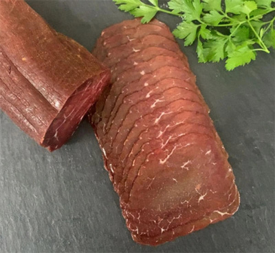 Produktfoto zu Rinderschinken-Aufschnitt, 80g