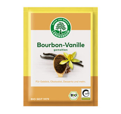 Produktfoto zu Bourbone Vanille, gemahlen 5g