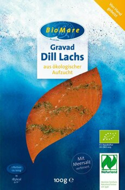 Produktfoto zu Graved Dill-Lachs, gebeizt, 100 g