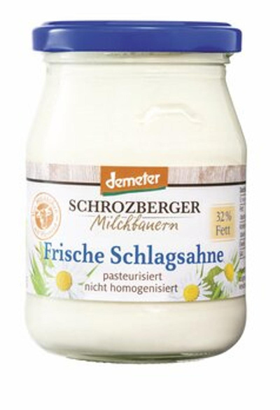 Produktfoto zu GEBINDE Schlagsahne im Glas 6 x 250g