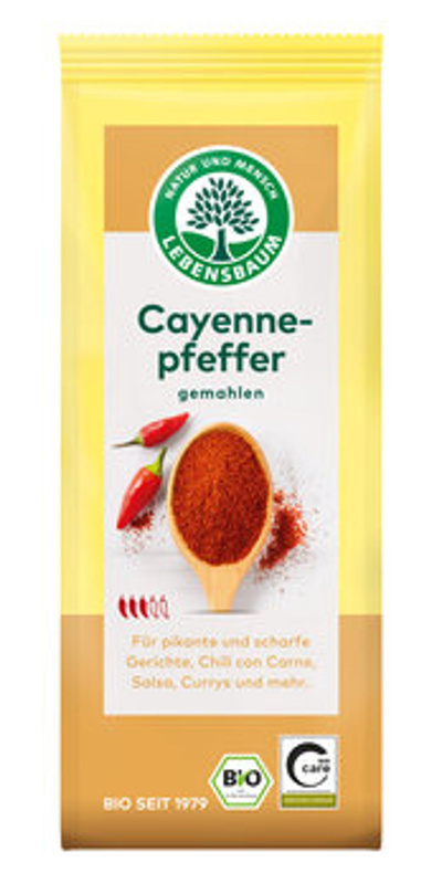 Produktfoto zu Cayennepfeffer (Chilipulver) 50g