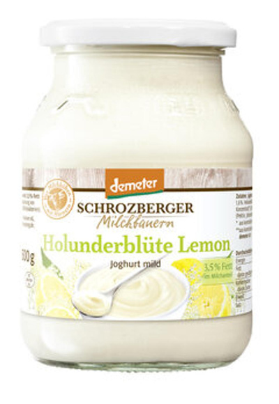 Produktfoto zu Holunderblüte-Lemon-Jogurt 3,8%, 500g