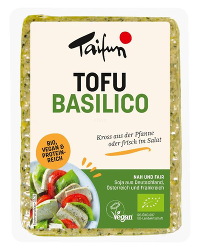 Produktfoto zu GEBINDE Tofu "Basilikum", 6 x 200g