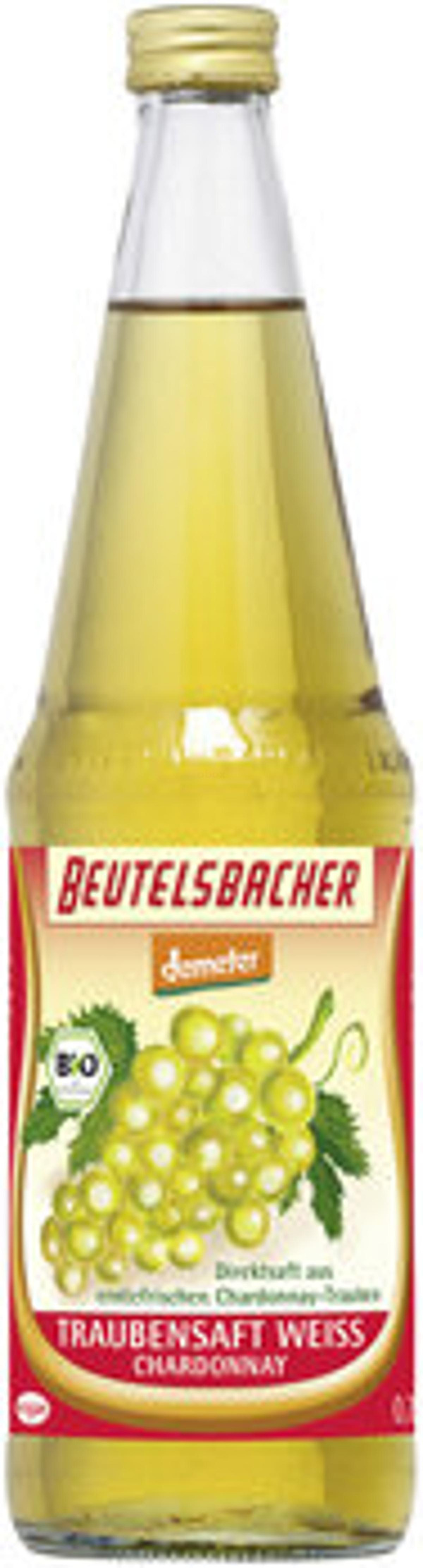 Produktfoto zu Kiste weisser Traubensaft 6 x 0,7l