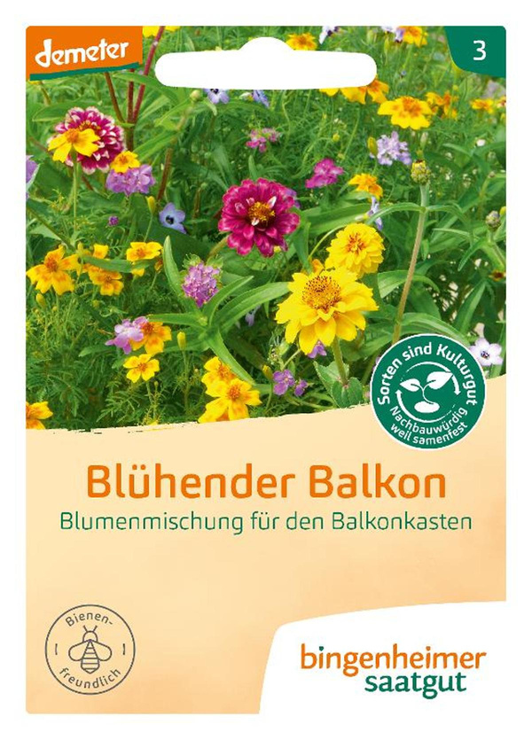 Produktfoto zu Blühender Balkon (Blumenmischung), 1 Tüte