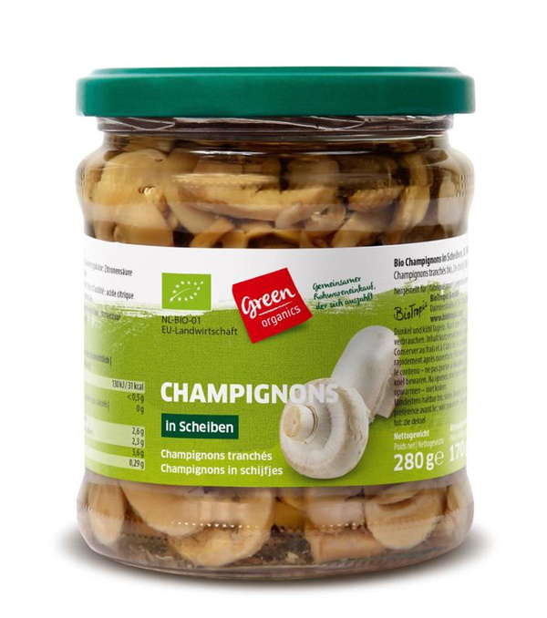 Produktfoto zu GEBINDE Champignons geschnitten, 6 x 280 g